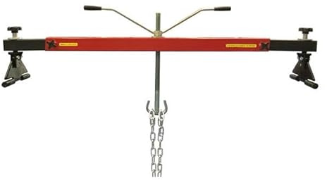 GEAR4GARAGE 300kg Engine Support Beam – Heavy Duty Adjustable Lifting Bar with Chains for Professional Workshop Use