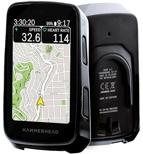 foto-kontor Case compatible with Hammerhead Karoo 3 TPU protective cover bag black shockproof scratch resistant for MTB road bike e-bike bicycle