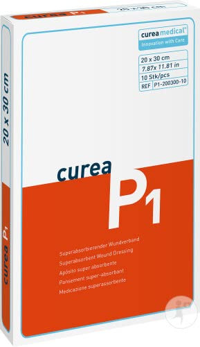 CUREA P1 Superabsorb.Wundverband 20x30cm, 10 St