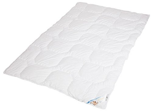 Softsan Bettdecke Medium Allergy Wash 135x200 cm allergikergeeignet, Ganzjahresdecke aus Microfaser Kochfest waschbar, Verschiedene Größen