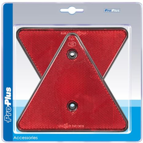 Proplus 343751S Triangolo riflettore, Set di 2