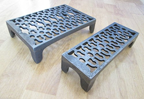 Ironmongery World® Nueva calidad hierro fundido de ladrillos de ventilación Rejilla patrón estilo victoriano Vintage Repro (pequeño)