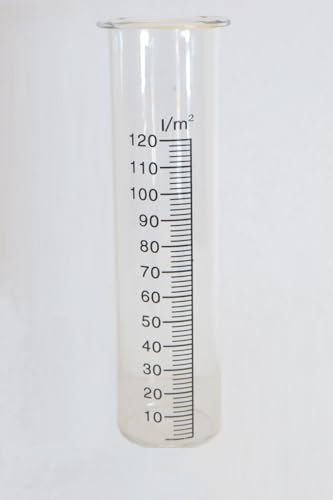 Unbekannt Geschenk-Himmel Ersatzglas für Regenmesser Glas Regenmesserglas Regenmessglas