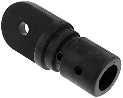 MagiDeal Boot Bimini Top Sonnensegel Beschlag 22mm Auge Endkappe aus Nylon Schwarz - Boat Bimini Top Insert Tube Eye End Cap