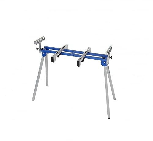 Oypla Universal Mitre Saw Stand with Extending Support Arms & Rollers