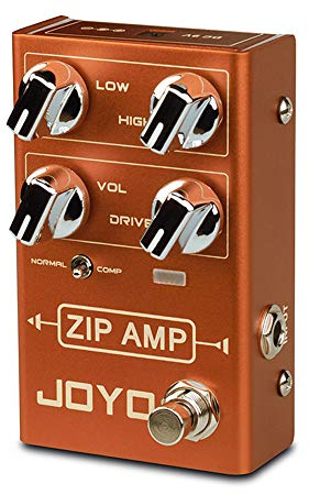 Joyo R-04 Zip Amp Compressor/overdrive, Holen Sie sich den Sound von Rock, Hard Rock & Glam Metal unter Ihren Fuß