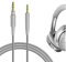 Geekria QuickFit Cable de Audio Compatible con Bose QC 45, QC 35 SeriesII,QC35,QC25,NC700,700ANC,Soundlink On-Ear,SoundLinkII Auriculares, 2.5mm Cable Estéreo de Repuesto (1.2 m)
