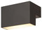 SLV Wandaufbauleuchte L-LINE OUT WL / Beleuchtung für Wände, Wege, Eingänge, LED Spot außen, Aufbau-Leuchte Outdoor, Gartenlampe / IP65 7.0W 570lm anthrazit 1003539