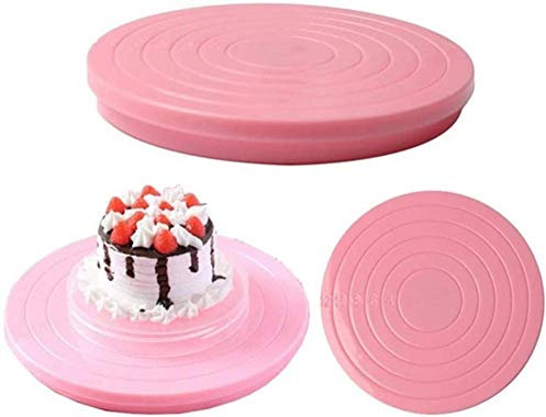 Cake Turntable, Turntable Cake Stand 360 Grad drehbare Halterung Cake Icing Dekorieren Turntable Writing Display Stand Cake Board