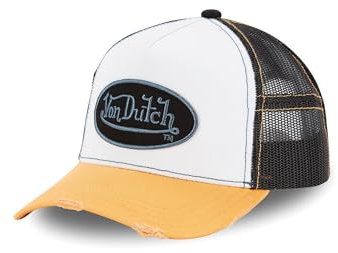 Von Dutch Trucker Cap mit Netz Summer Lachs Gr. Einheitsgröße, gelb
