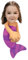 ASSIALL Personalisiertes Gesicht Mini Me Kissen Benutzerdefinierte Gesicht Geformtes Fotokissen 3D Duplex Druck Sofa Auto Poly Baumwolle Dekokissen Wohndeko Plüsch Lustiges Geschenk