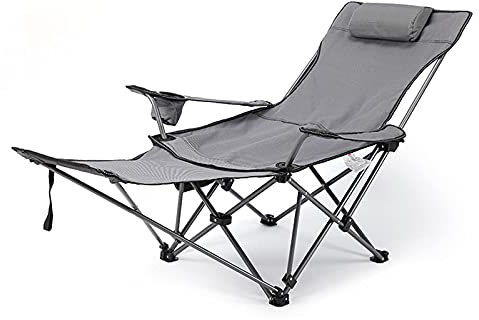 CAPXXIN Faltbare Sonnenliege, multifunktionales Freizeit-Campingbett, tragbarer Bürostuhl, Liege, für den Außenbereich, Strand Needed