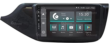 Radio de Coche para Kia Ceed Desde el 2012 Negro Brillante con cámara estándar Android GPS Bluetooth WiFi USB Dab+ Touchscreen 9 4core Carplay AndroidAuto