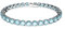 Swarovski Matrix Tennis Bracelet, Round Cut Crystals, Pink, Blue, Black, Clear, Rhodium, Gold-Tone and Rose Gold-Tone Finishes, S, Cubic Zirconia, Cubic Zirconia