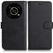 DENDICO Coque pour Huawei Honor Magic 4 Lite/Honor X9 / Honor X30, PU en Cuir Coque Portefeuille Étui Housse, Design Classique TPU Coque pour Honor Magic 4 Lite/Honor X9 / Honor X30, Noir