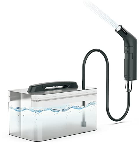 Portable Bidet, 2.3L Elektrisch Bidet, Reise Bidet Handbrause für Toilette Outdoor, Camping Flasche Sprühflasche Hand Perinealflasche für Damen Mann Kinder Schwangere Körperpflege