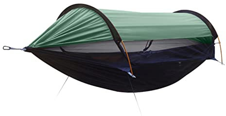 Indoor-Hängematte, Anti-Rollover Outdoor-Hängemattenbett, Zelt-Modus Veranda-Hängematte Sonnenschutz Kinder-Hängestuhl für bis zu 440 lb Jildouf