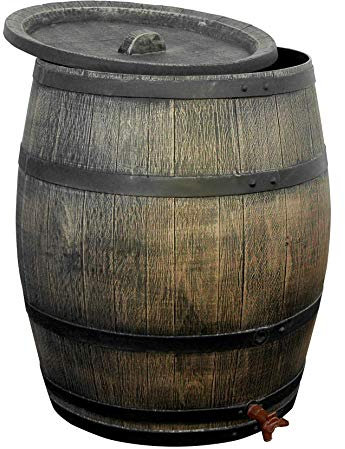 YERD Regenfass 350 Liter (Set Tonne+Sockel 350 Liter)