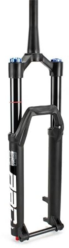 TS TAC-SKY Mountainbike-Federgabel Boost 15 x 110 DH AM Downhill-Fahrrad-Steckachsengabel 27,5 29 MTB-Luftgabel Zugstufeneinstellung Federweg 160 mm (Color : 27.5 inch Black)