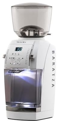 Baratza - Vario W+ 230V Coffee Grinder - Electric Coffee Bean Burr Grinder with Integrated Scale, White
