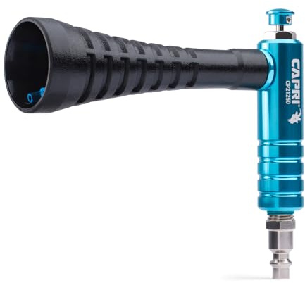 Capri Tools Sandstorm Air Blow Gun with High-Velocity Whirlwind Nozzle