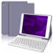 Occtingkind, Tastiera per iPad 9.7 pollici 6/5 Generazione, Custodia con Tastiera per iPad 2017/2018, Air 2, Air 1, Cover con Magnetica Staccabile Bluetooth Keyboard, Italiano Layout, USB C, Viola