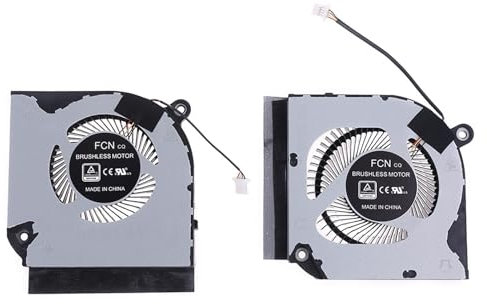 HOOLRZI Ventola di raffreddamento CPU e ventola di ricambio GPU per Helios 300 PH315-52 PH317-53 Computer Gaming Fan Laptop Metallo Radiatore Pettine