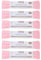 GLOREX 6 9400 504K - Raffia Edelbast, 6 Bündel je 20 m matter Bast, Rosa - zum Basteln, zur Dekoration oder für Gestecke, Sträuße und andere floristische Arbeiten