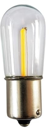 YSJX lighting, Lot de 50, lampe à filament LED AC220V B15S/B15D T20, source de lumière décorative Ampoules domestiques(Warm White,0.7W 220V B15S)