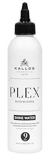 Kallos Plex Bond Builder Shine Water Express Conditioner mit Pflanzenprotein- und Peptidkomplex 200 ml – 6,76 Fl Oz