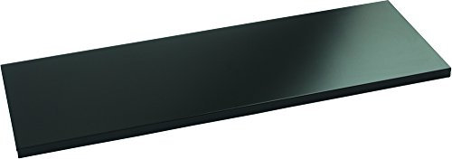 BISLEY Fachboden mit Lateralhängevorrichtung für EuroTambour, Metall, 333 Schwarz, 39 x 113 x 3 cm