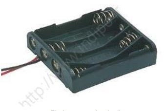 Support (coupleur) de 4 Piles LR06 - AA