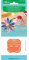 Schablone für Kanzashi-Blumen, Gekräuselte Blüte - Größe S (50mm)