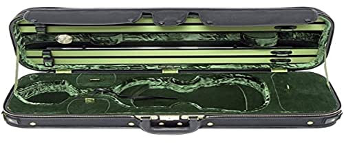 GEWA Violinkoffer Jaeger Prestige, De Luxe Violinkoffer, Made in Germany, Aussen braun, Innen grün, 2022-04-04 00:00:00