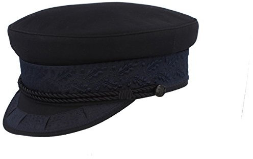 Originale hanseatische Prinz Heinrich Mütze Popeline (61, blau)