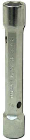 18 x 19 WÜRTH Doppel Steckschlüssel Chrom Vanadium Stahl sechskant 6kant metrisch Chrom Vanadium Stahl massiv geschmiedet Made in Germany