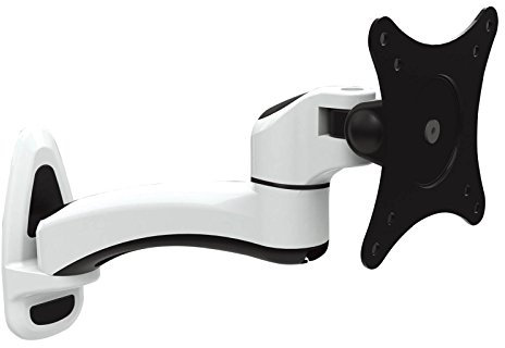 HFTEK® Supporto da parete Supporto da scrivania per Monitor Staffa da Parete per TV (HF17SW)