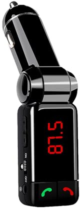 Sakura SS5367 FM Transmitter with Bluetooth and Dual USB Car Charger