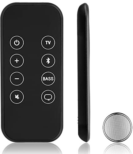 Motiexic Remote Control for Bose Solo 5 10 15 Series ii TV Sound System/ 732522-1110 418775 410376 TV Soundbar Sound System with CR2025 Battery Inside Bluetooth Key Button
