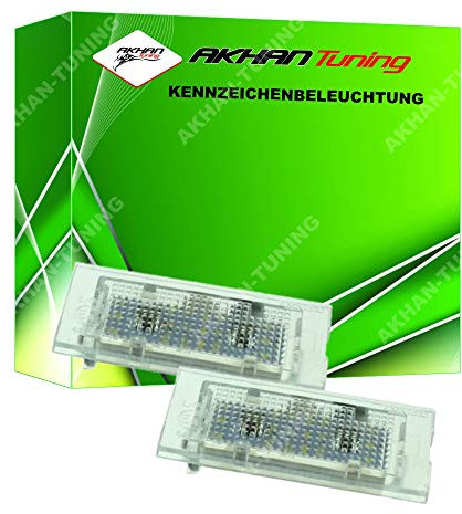 akhan KB08 - Kennzeichenbeleuchtung Geeignet für X5 E53 99-2006, X3 E83 03-2010