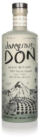Dangerous Don Joven Espadín Mezcal 70cl, 45 pct ABV - Made in Oaxaca, Mexico from 100 pct Espadín agave - Smooth, smoky and artisanal - Perfect neat or for mezcal cocktails