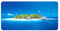 Tappetino per Mouse Gaming XL Mouse Pad Gamer Tastiera Grande e Durevole Tappetino per Computer da scrivania con Bordo di bloccaggio 400 * 900 * 3Mm