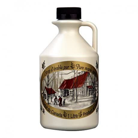 Sirop d'érable cruchon 2 x 1 litre - Ambré pur à 100% du Canada