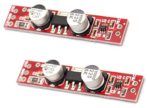 Hailege 2pcs MAX9812H Electret Microphone AMP Board MAX9812 Electret Microphone Amplifier Board External Power Supply DC3.6-12V