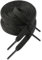 VSUDO 120 cm Länge Schwarz Flach Sneaker Schnürsenkel, 8mm Breite Schwarz Turnschuhe Schuhband, Black Sneaker Shoelace, Ersatz Sportschuhe Schnürsenkel für Frauen oder Männer (2 Paare-Schwarz-120cm)