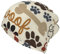 ASEELO Chihuahua Hund Beanie Mütze, Totenkopf Kappe Baggy Hut Mode Kopfbedeckung Hut für Männer Frauen, Dog Bones Paw, One size