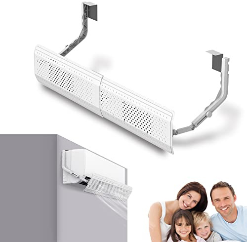 Windabweiser für Klimaanlage, Klimaanlage, Windschutz, Universal-Klimaanlage, klassische Windabweiser verstellbar, effiziente Zirkulation