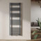 SUNXURY Heizkörper Badheizkörper 1800x600 mm Handtuchheizkörper Mittelanschluss Rundrohr Handtuchwärmer Heizkörper Warmwasser Heizung (821 Watt, Anthrazit)