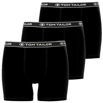 TOM TAILOR 70788 Buffer Long Pants 12er Pack 9303 Black XL