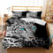 ZZTBQ Geparden Drucken Bettwäsche Set 155x220 Kinder Bettwäsche Set Leopard Wild Animal Theme Bettbezug und Kissenbezug für Kinder Jungen Mädchen Jugend Schlafzimmer
